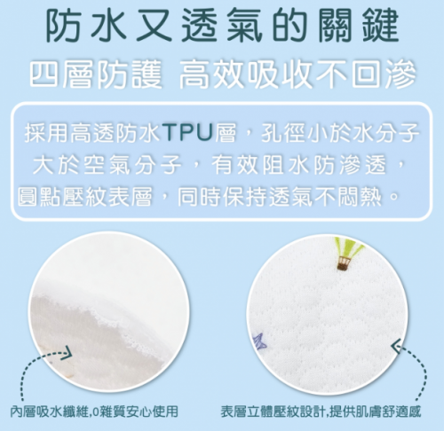 防水保潔墊/尿布墊